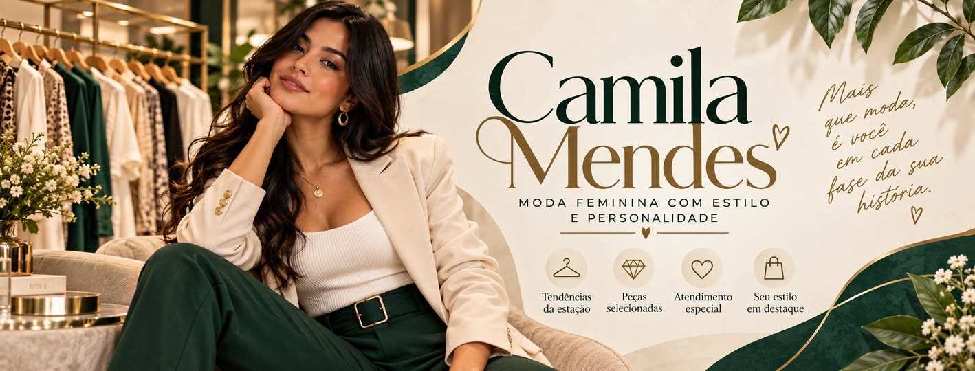 Camila Mendes — moda feminina com estilo e personalidade